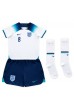 Fotbalové Dres Anglie Jordan Henderson #8 Dětské Domácí Oblečení MS 2022 Krátký Rukáv (+ trenýrky)